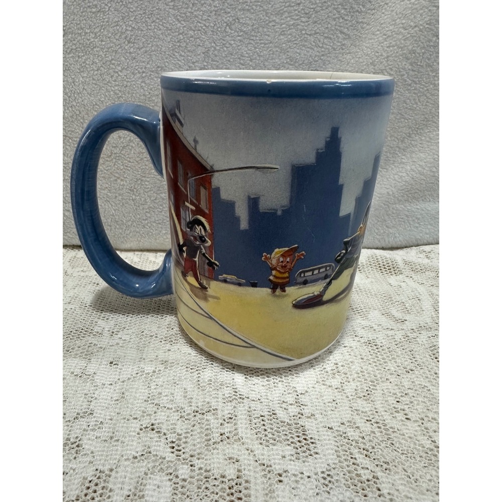 Vintage Warner Bros Looney Tunes Bugs Bunny 1995 Ceramic Mug‎